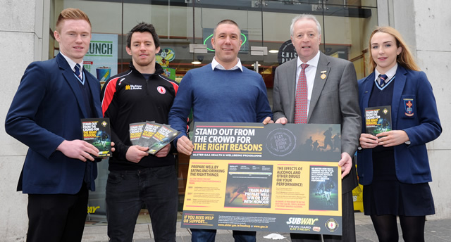 Ulster GAA and Subway ‘Stand Out from the Crowd’