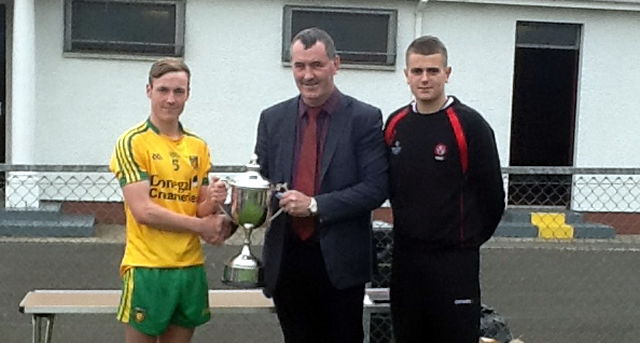 Donegal U17’s collect Jim McGuigan Cup