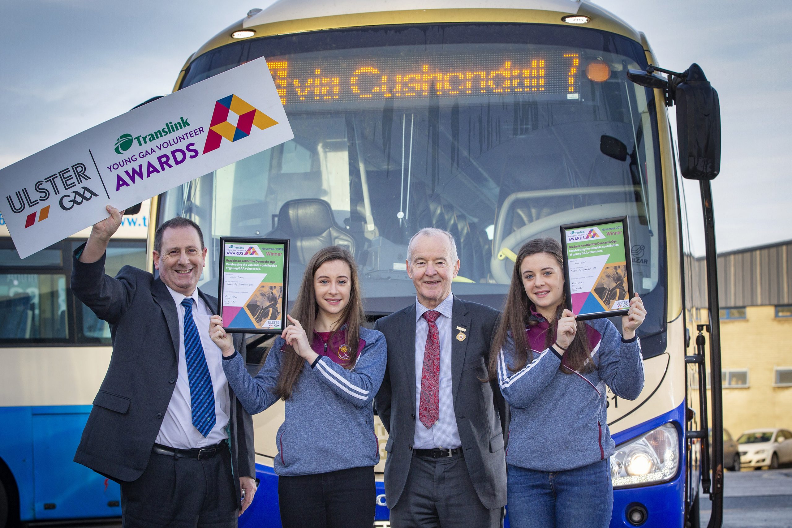 Twins claim Translink Young Volunteers of the Month Award