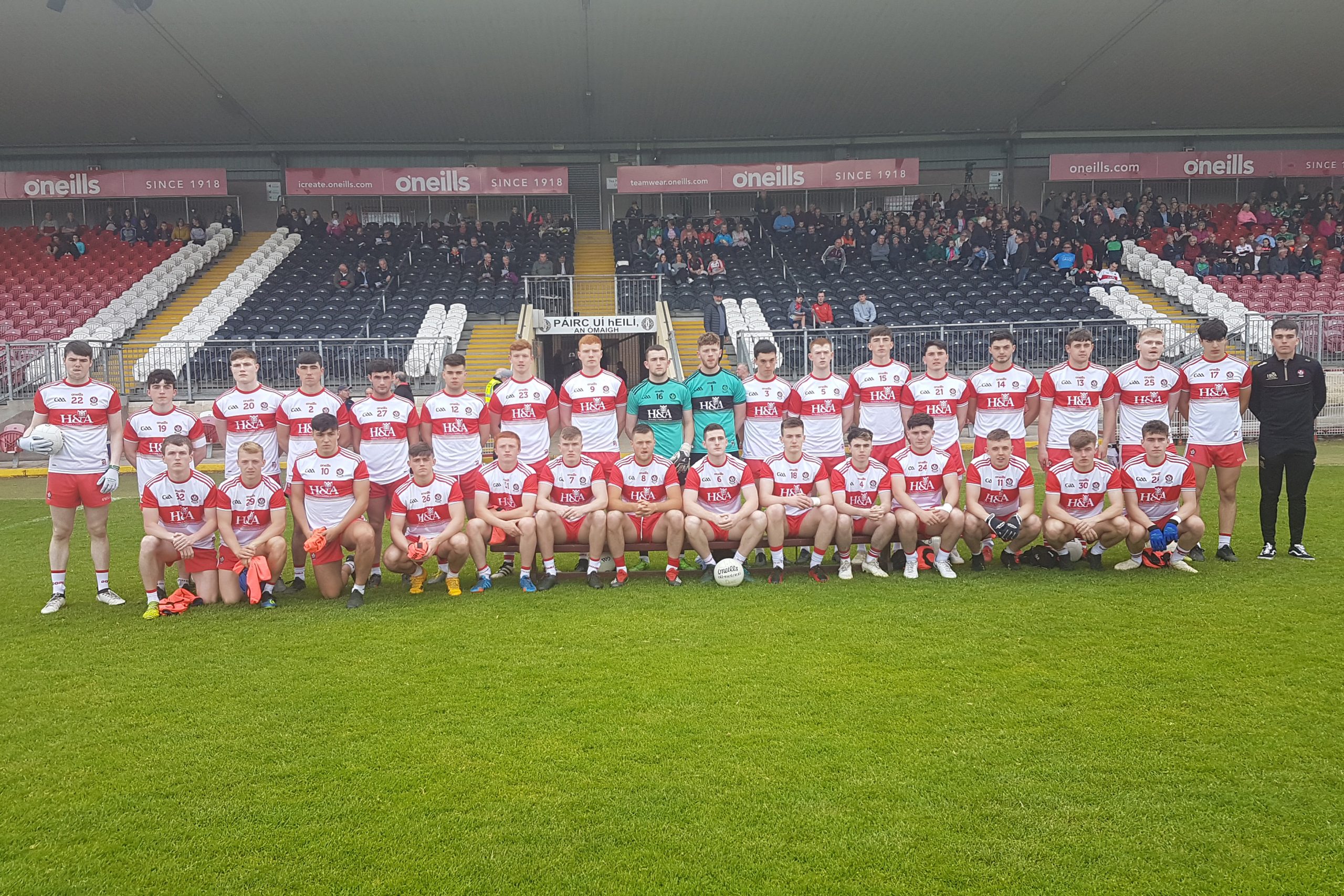 Derry advance to EirGrid Ulster Under 20 final