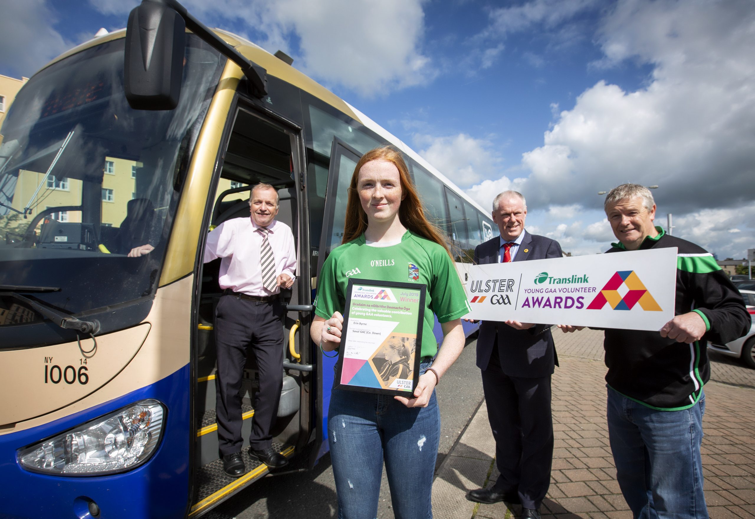 July Young Volunteer Winner is a role model for her County Down club