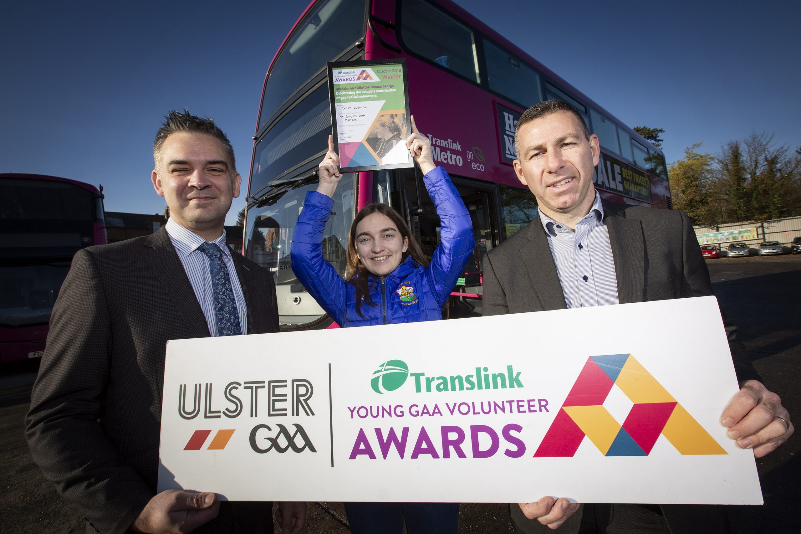 Hardworking young coach wins Translink Young Volunteer for October