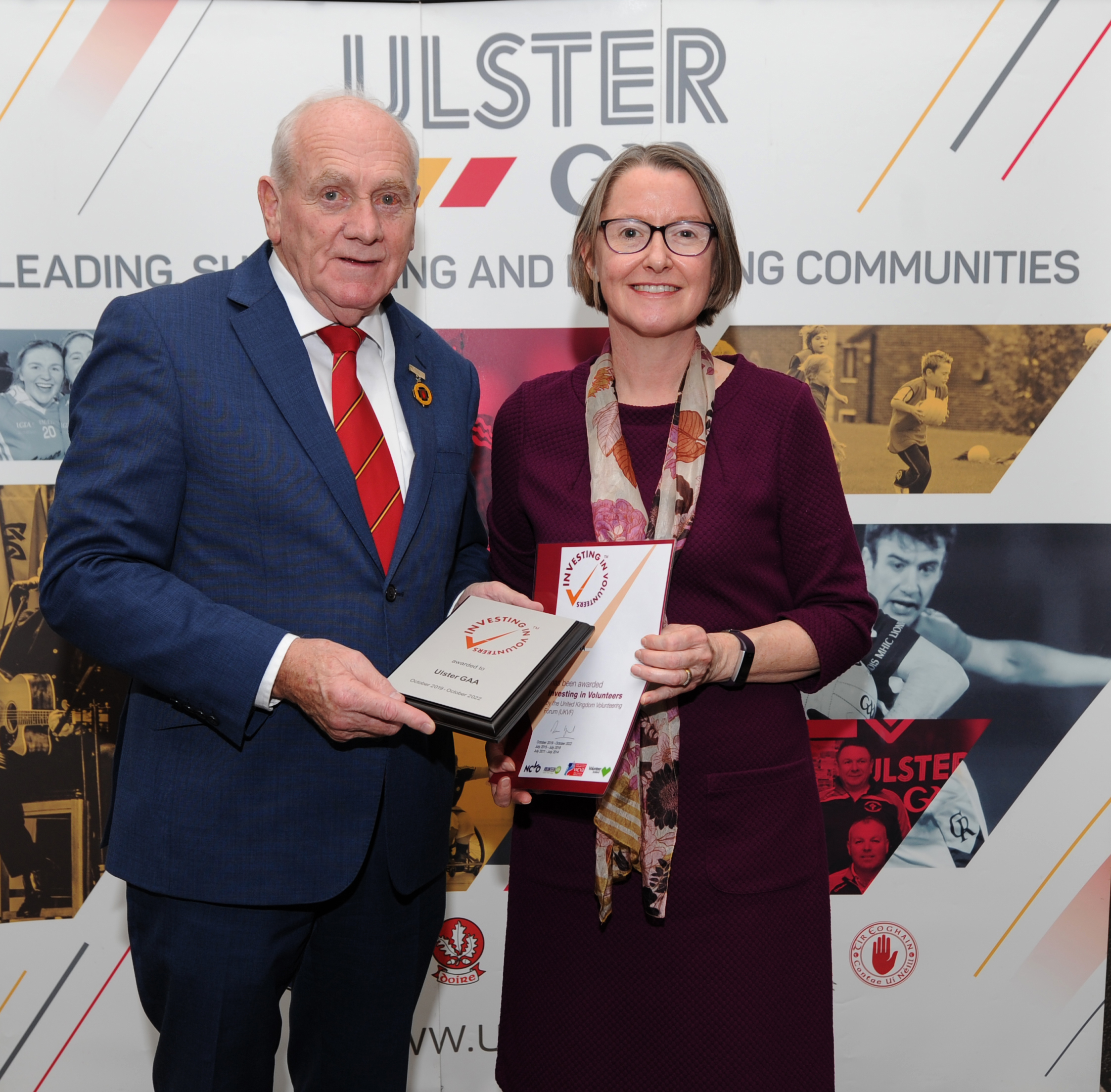 Ulster GAA achieve Investing in Volunteers Standard