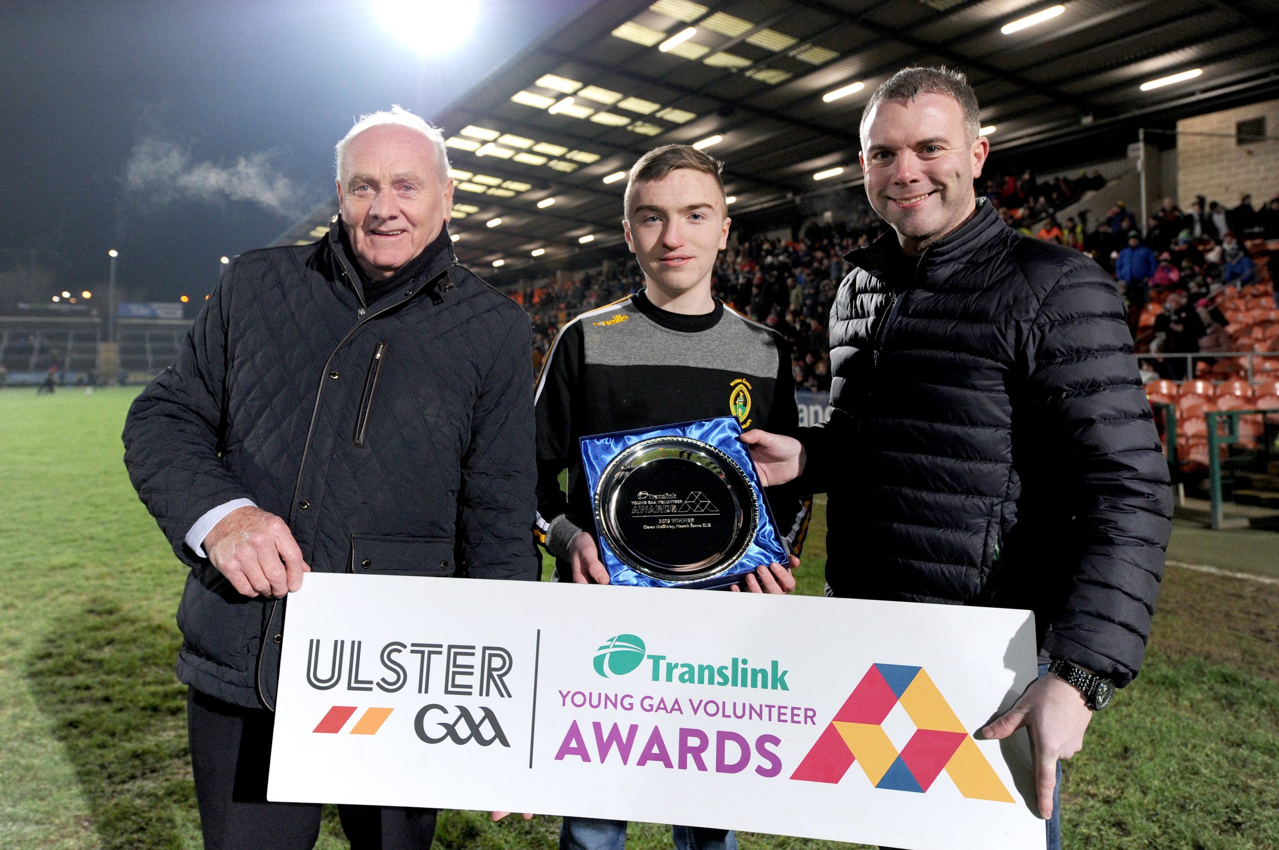 Dedicated Naomh Éanna Player awarded Young GAA Volunteer of Year