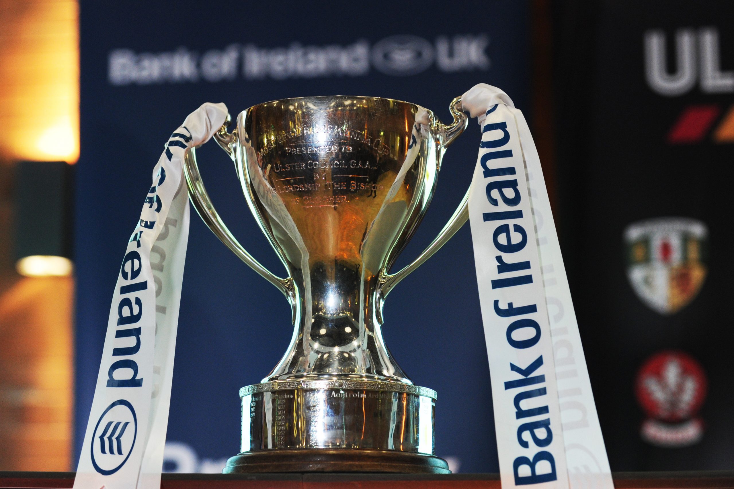 Ulster GAA statement on Bank of Ireland Dr McKenna Cup semi-finals