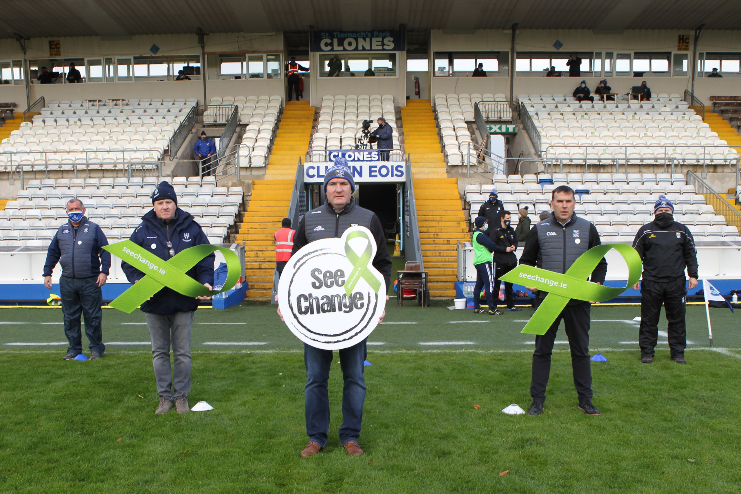 Cavan and Monaghan GAA support Green Ribbon Campaign