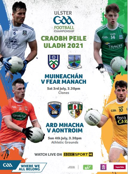Download for free this weekend’s Ulster Senior Football Championship Quarter-Final programme